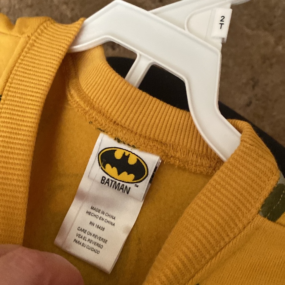 Toddler NWT Batman Set - Picture 5 of 7